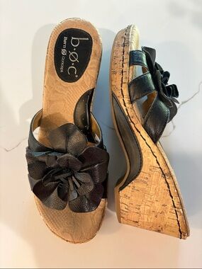 b.o.c. flower heel